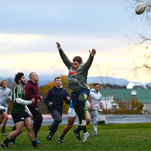 students - campus activities - rugby