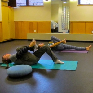 students - campus activities - yoga class