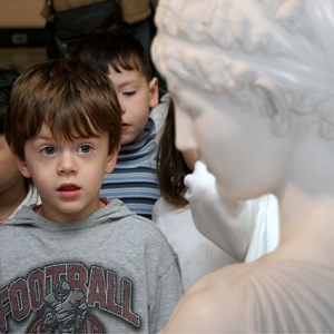 Museum visitor