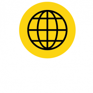 Icon of a globe