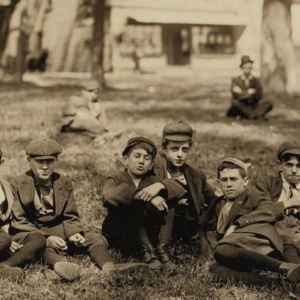 Young wool workers