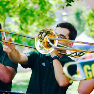 pep band at activitiesfest