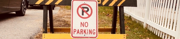 no park sign