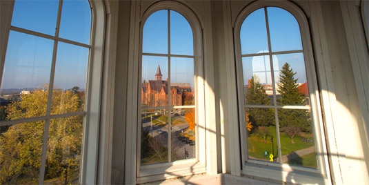 View from Ira Allen Chapel