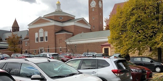 UVM employee parking lot