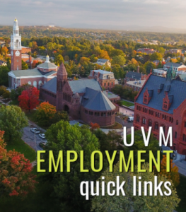 UVM Employment Quick Links