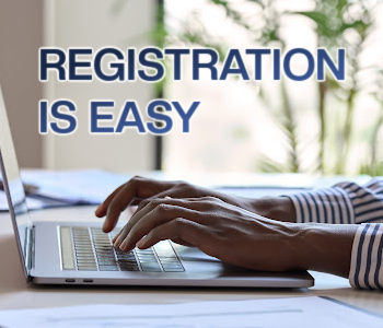 REGISTRATION IS EASY