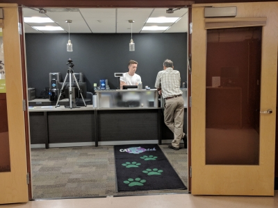 Interior of CATcard Service Center