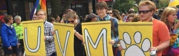 LGBTQA parade at UVM