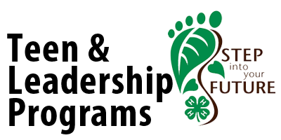 4-H Teen & Leadership Programs - Step into Your Future