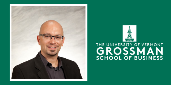 Ante Glavas, associate professor with the Grossman School of Business at The University of Vermont