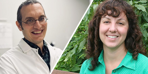 UVM faculty members Dr. Matthew Scarborough (CEMS) and Dr. Mindy Morales-Williams (RSENR)