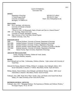 CV