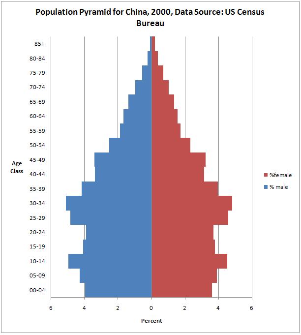 Demographic Chart Excel