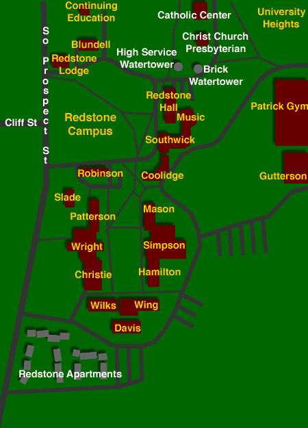 University Of Vermont Campus Map