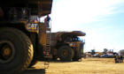 Oil extraction at Alberta oil sands, Canada