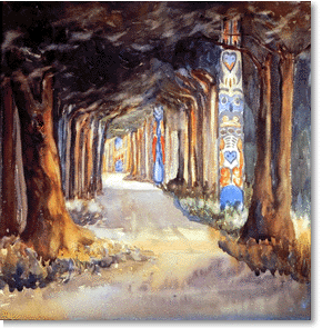 Emily Carr painting