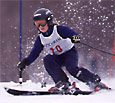 J5 Ski Racers in the gates.