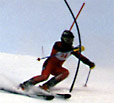 J3 Ski Racers in the gates.