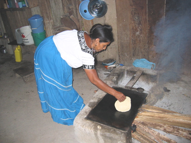 First tortilla of the day