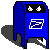 The mailbox is blinking at you.