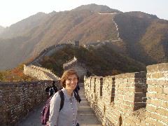 Becky at the Wall