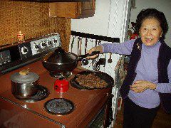 cooking w/ gas