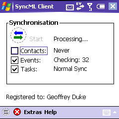 SyncML Processing