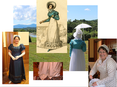 collage of Hope in costume