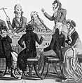 [Ca. 1800 Gambling Scene with Roulette Wheel JPEG]