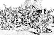 [1810 W. H. Pyne Merry-go-round Village Fair GIF]
