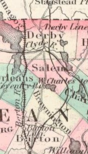 1855 Colton Map