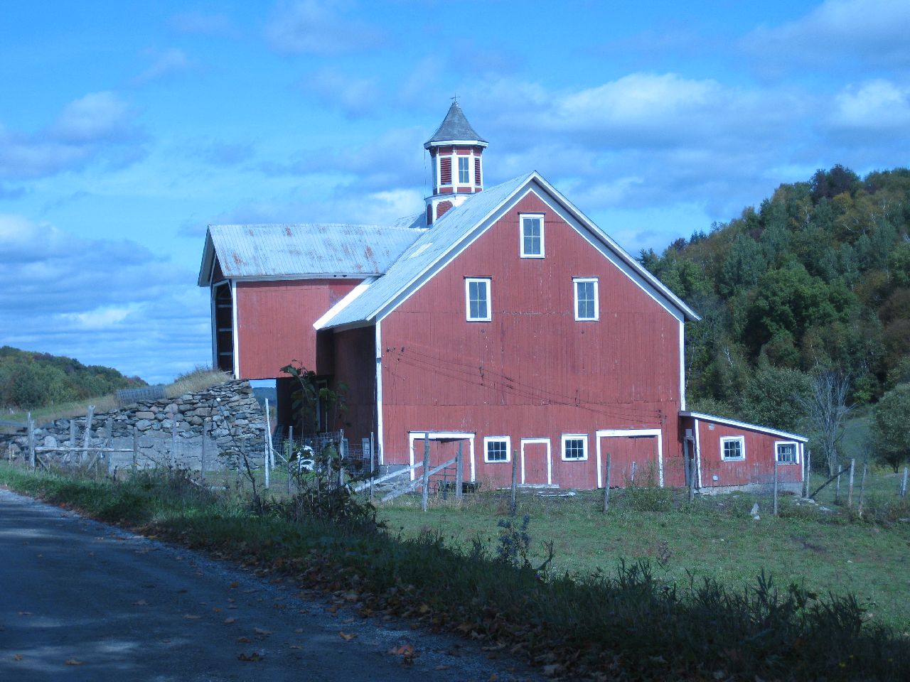 Covered High Drive Bank Barn