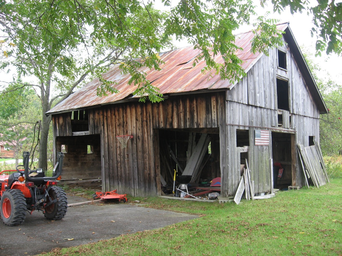 Early 19th c. English barn