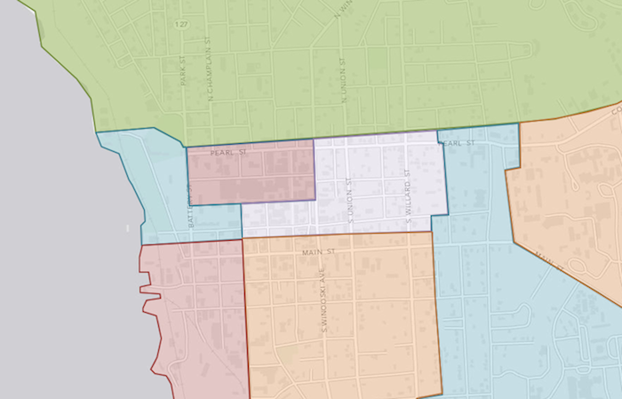 downtown core map