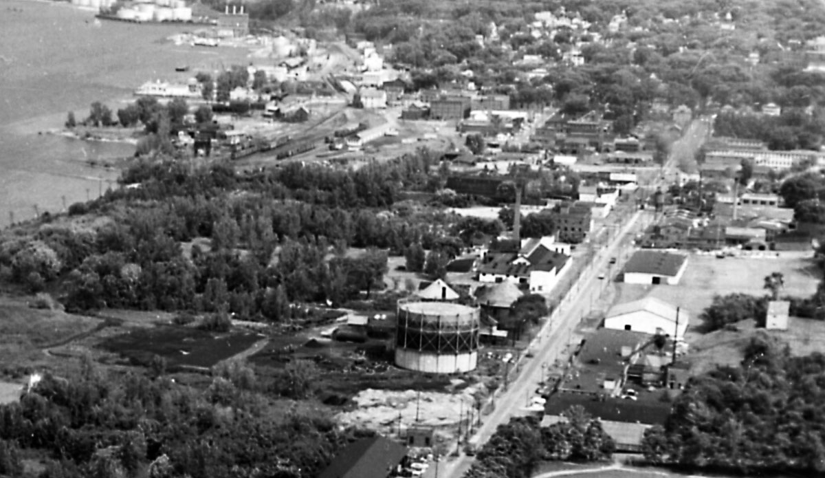 Pine Street circa 1953