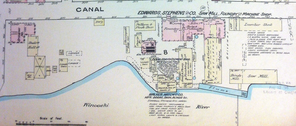 1884 Sanborn Fire Insurance Map