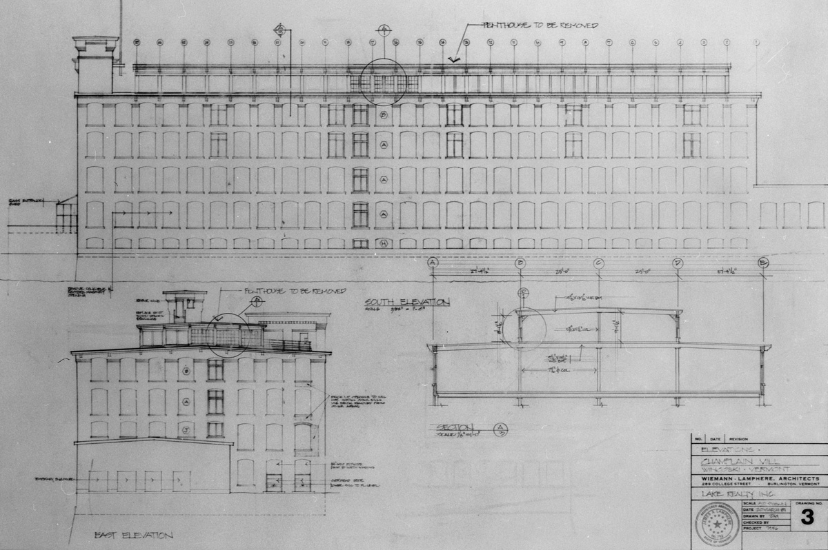 Champlain Mill HAER