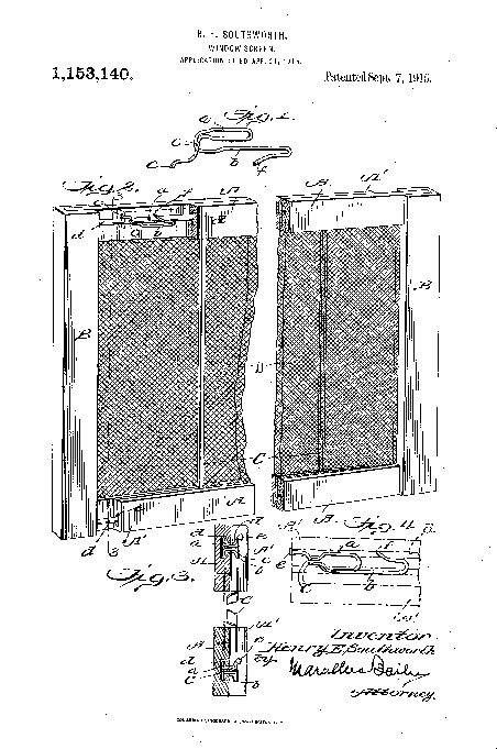 Porter Screen Company, warehouse interior, 1979