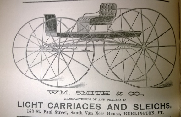 W.M. Smith Carriage Company advertisement