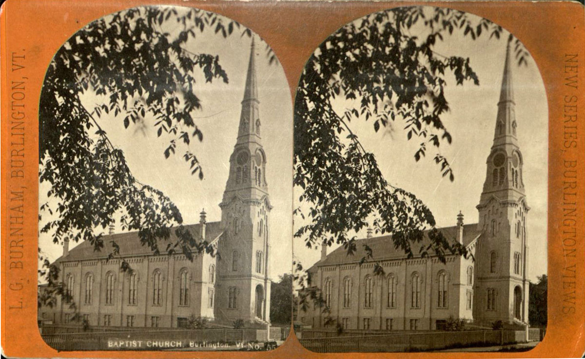 St. Paul's Street Baptist Church looking northwest