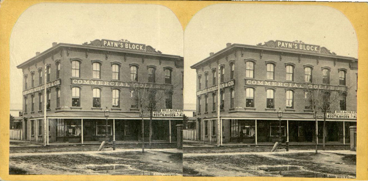 Church Street Payn's Block looking east