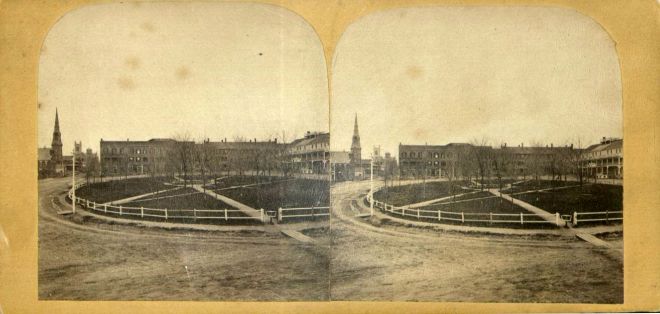 The Square looking north