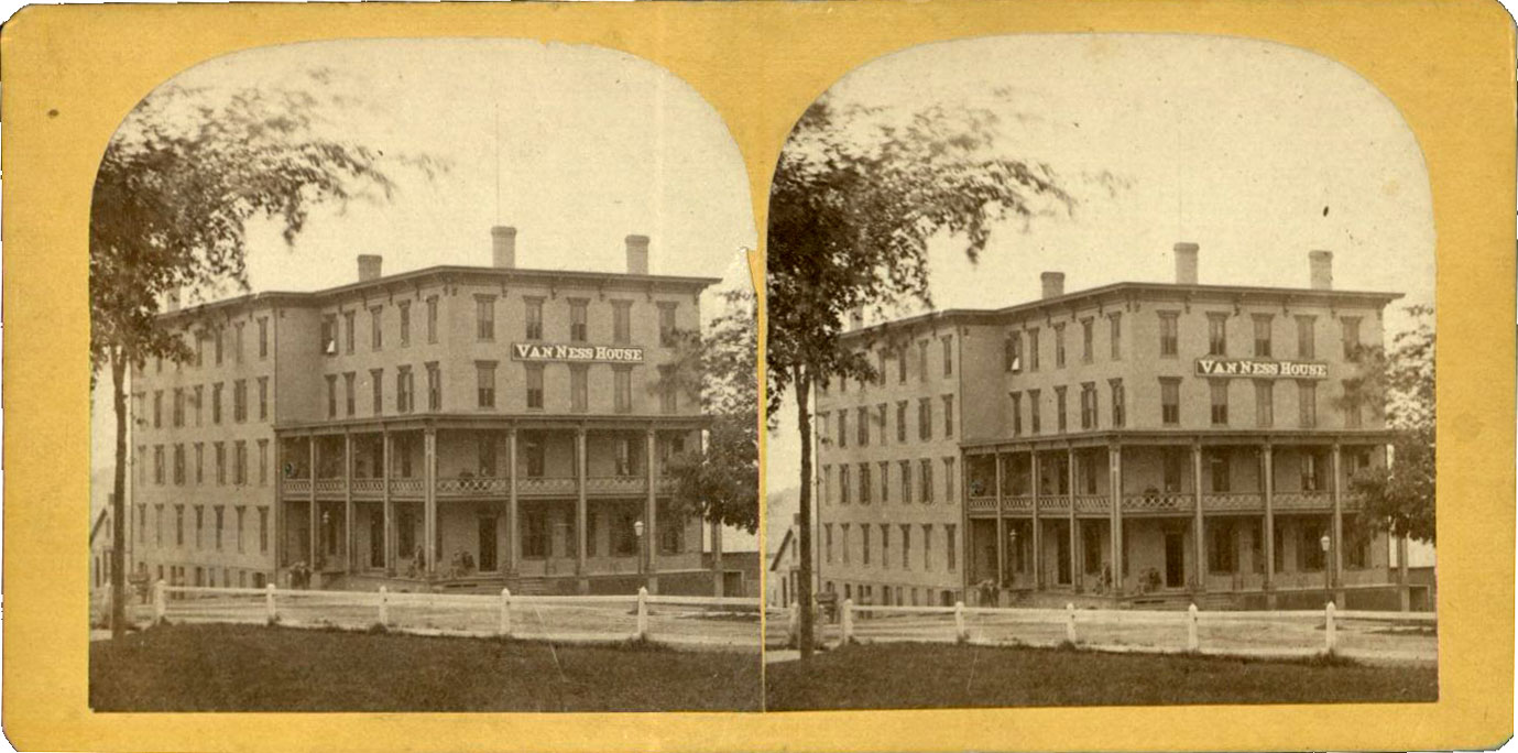 Van Ness House looking southwest