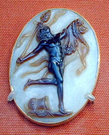 satyr cameo