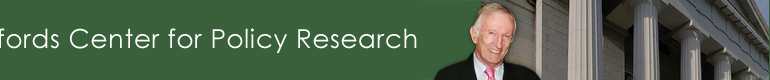 James M. Jeffords Center for Policy Research James M. Jeffords Center for Policy Research