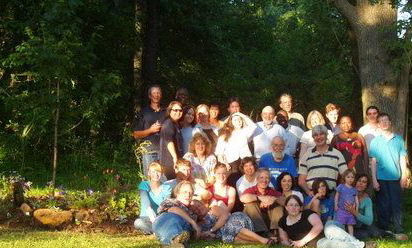 This is a picture of the cemetery with all the Farley family members.