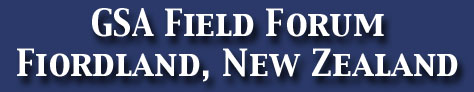 GSA Field Forum: Fiordland, New Zealand
