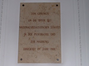 Memorial plaque 1988