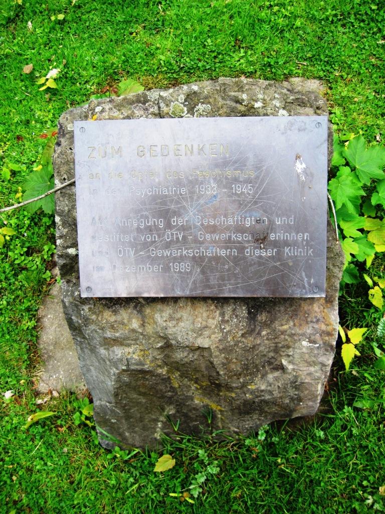 memorial in front of KFA